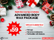 X-Mas Specials - Advanced Body Wax Packages