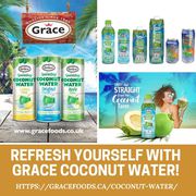 Chase Natural Coconut Water in Canada - Grace Foods