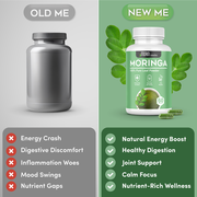 100% Natural Moringa Capsules – Superfood for Energy & Wellness
